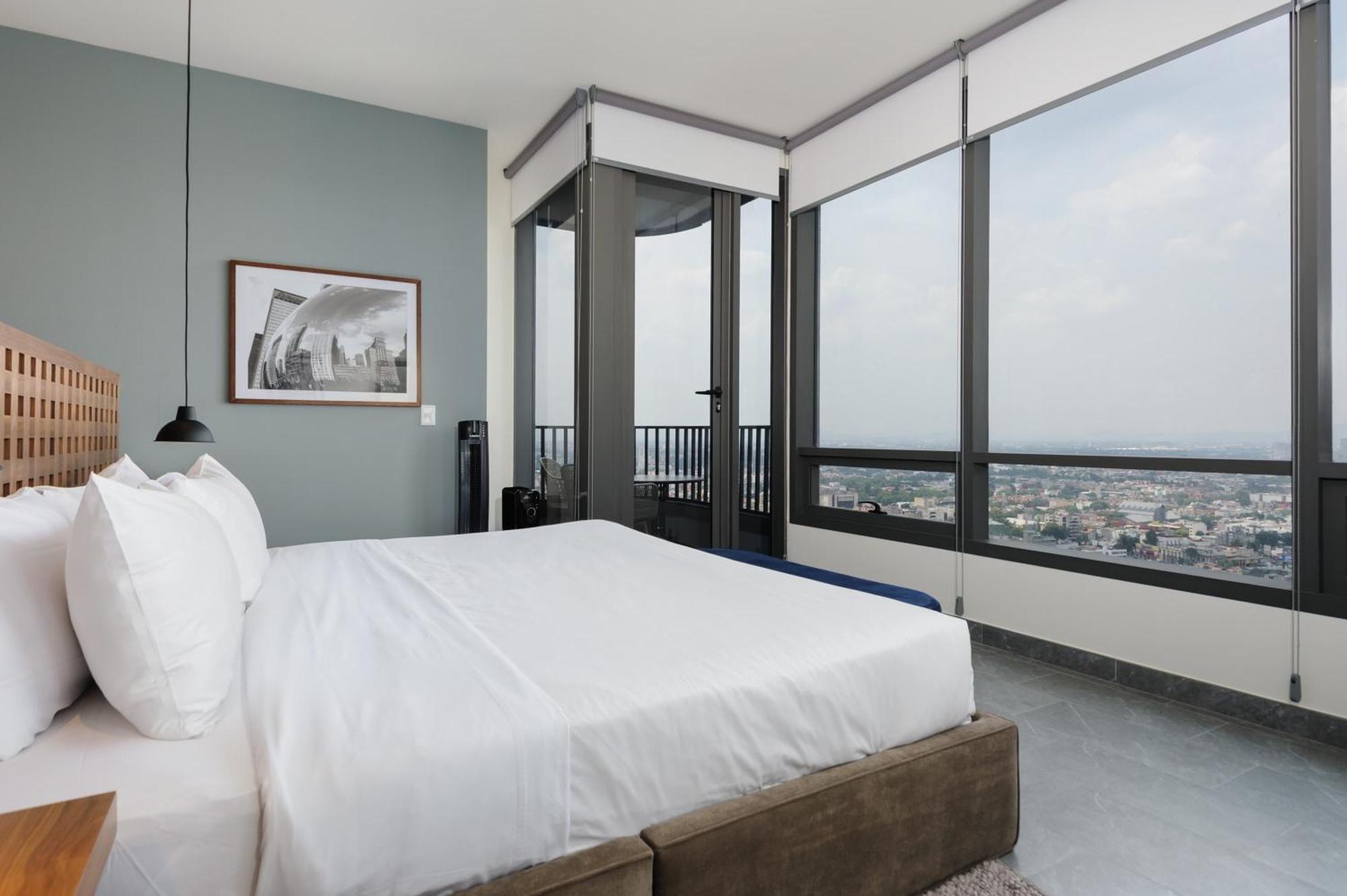 Apartment Mesmerizing Loft With Stunning City View In Cuauhtemoc