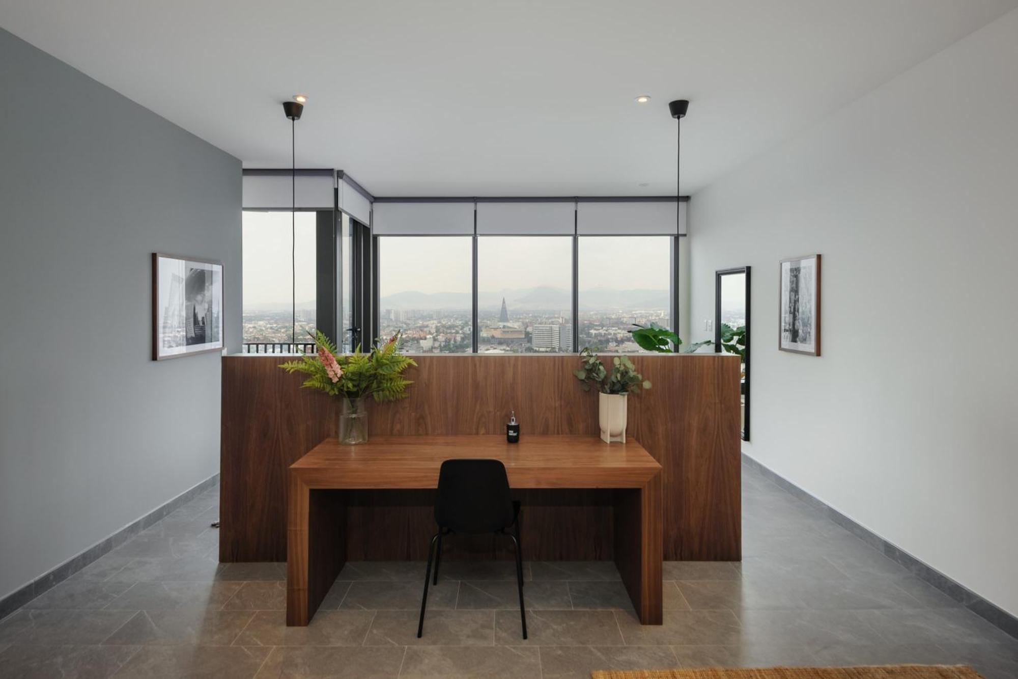 Mesmerizing Loft With Stunning City View In Cuauhtemoc Apartment